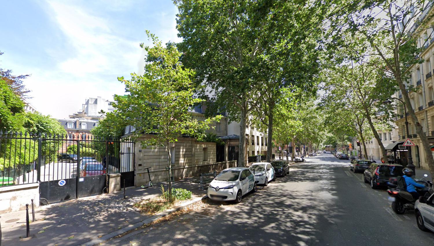 Zona residencial en Paris